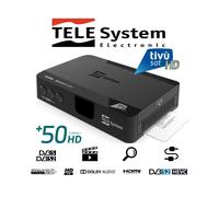 Récepteur Satellite TIVÙSAT TS9018 Avec Carte