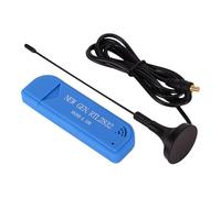 Récepteur SDR Numérique - Tuner Défini par Logiciel, Clé RTL USB | Multibande Haute Performance avec Antenne, Connecteur MCX, Large Plage De Fréquences, Parfait pour Écouteurs Ondes Court