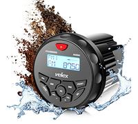 Récepteur stéréo Bluetooth Marine étanche avec lecteur MP3 sur radio AM/FM et USB pour streaming de musique sur bateaux, voitures de golf, ATV UTV et Spa Hot Tubs (w/o DAB+)