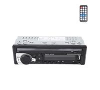 Récepteur Stéréo Multimédia de Voiture, Affichage LED de Commande Vocale D'autoradio AI, Appels Mains Libres Bluetooth, Prise en Charge MP3 WMA WAV, Systèmes Audio de Lecteur MP3 de Voiture USB2.0