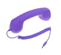 Récepteur téléphonique portable rétro sans radiation, combiné classique avec prise jack 3,5 mm pour tous les appareils Android, audio sans