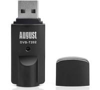 Récepteur TNT Clé USB TV Décodeur et Enregistreur - August DVB-T202 - Tuner TV pour PC Windows 11, 10, 8, 7 - Contrôle du direct G