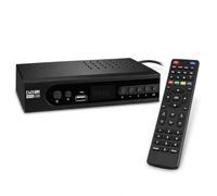 Récepteur TNT DVB-T2 H.265 HEVC avec HDMI, péritel, USB et PVR (5) | Timeshift, Full HD 1080p, audio AC3/E-AC3, sortie coaxiale, écran LED et télécommande