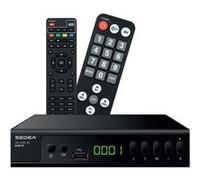 Récepteur TNT HD DVB-T2 - SEDEA SNT-2002-HD - Chaînes Terrestres TV gratuites en qualité HD, Fonction de lecteur multimédia via USB