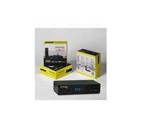 Récepteur TNT hd Ferguson Ariva T40 DVB-T2 HEVC H.265 10 bits, H.264, tuner Full HD, HDMI, péritel, Ethernet LAN, fonction PVR, télécommande 2 en 1, support adaptateur USB WiFi, enregistreur