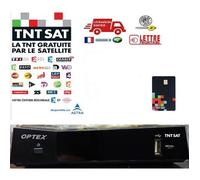 RECEPTEUR TNT PAR SATELLITE TNTSAT OPTEX ORS 9990-HD + CARTE TNTSAT VALABLE 4 ANS