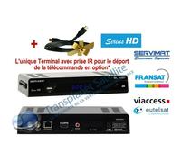 Récepteur TNT - SERVIMAT - SIRIUS III HD - HDMI offert - Tuner amélioré - Design moderne