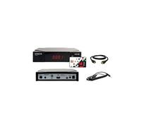 Récepteur TNTSAT HDME HDB981E + Cordon Allume Cigare camping car + Câble HDMI - Carte TNTSAT incluse, PVR Ready