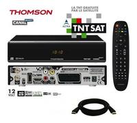 Récepteur TNTSAT THOMSON THS804 HD avec carte et câble HDMI 2M