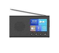 Récepteur TOTMOX Dab, Radio numérique Dab Portable multifonctionnelle pour Un Usage Domestique, Prise en Charge des Stations de Radio Dab/Dab + et FM Bluetooth