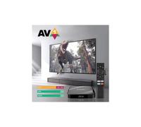 Récepteur TV Android 14 TV Box 8K HD Smart Set Top Box AV1 2.4G & 5G Double WIFI BT Télécommande vocale