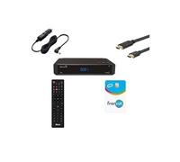 Récepteur Tv Satellite Hd Connect + Carte Viacess Fransat Pc6 + Câble Hdmi + Câble Allume Cigare