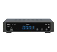 Récepteur TV satellite - SERVIMAT - VEGA 2 - Full HD - Carte TNTSAT V6 - Noir