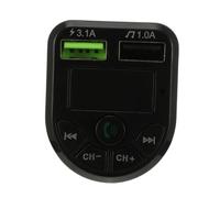 Récepteur Voiture Bte5 Plastique Double USB 12v Noir
