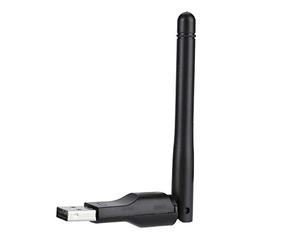 Récepteur WiFi sans Fil, Bouton de Cryptographie Facile Adaptateur USB 2.0 for Ordinateurs Portables, Bureaux, Maisons, Petites Entreprises