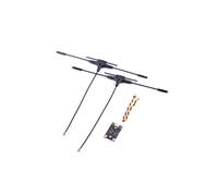 RéCepteur XR4 Gemini-X Double Bande ELRS 2,4 GHz/SUB-G 900 MHz RX avec Antenne de Type T pour Drones RC FPV.