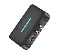 Récepteurs audio de voiture, design compact, 6,5 x 9,2 x 2 cm, convertisseur audio plug-and-play, récepteur de voiture, réduction du bruit, connexion rapide, pour musique, camion, tableau de bord, SUV