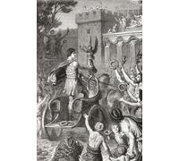 Réception d'un vainqueur olympien à Athènes Grèce. Une histoire populaire de la Grèce publiée en 1887. Poster imprimé par Ken Welsh (30,5 x 45,7 cm)