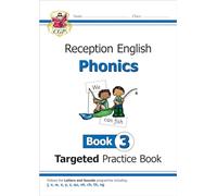 Reception English Phonics Targeted Practice Book - Book 3