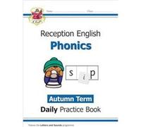Reception Phonics Daily Practice Book Autumn Term - CGP Books - Coordination Group Publications Ltd CGP - Livre en Anglais - Paperback CGP BooksCGP Books (Auteur)