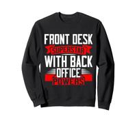 Réception Superstar avec Back Office Powers Hotel Manager Sweatshirt