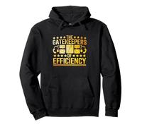 Réceptionniste The Gatekeepers Of Efficiency Sweat à Capuche