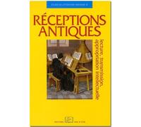 Receptions Antiques Lecture,Transmission,Appropriation Intel - Collectif - Rue D'ulm Eds - broché - Essai