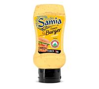 Recette authentique de fast-food chez vous - SAMIA Sauce Burger Halal, format pratique de 350g - Lot de 4
