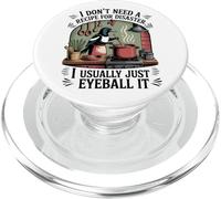 Recette de Citation Amusante pour Les gourmets Humoristiques Chefs cuisiniers à Domicile PopSockets PopGrip pour MagSafe