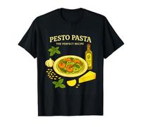 Recette de crevettes et pâtes au Pesto La Recette Parfaite pour Les gourmets Italiens T-Shirt Graphique avec Valeur
