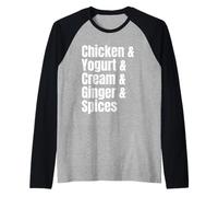 Recette de liste d'ingrédients Tikka Masala de Poulet Indien Manche Raglan