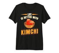 Recette de Nourriture végétale Amusante coréenne Kimchi T-Shirt Haut de Gamme