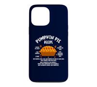 Recette de Tarte à la Citrouille - Costume d'automne pour Thanksgiving Coque pour iPhone 13 Pro Max
