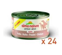 Recettes almo nature classic pour chiot au poulet 24 boites 95 g