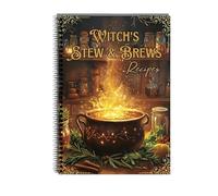 Recettes de ragoûts et de bières de sorcière: 50 recettes enchantées for le corps et l'âme, nouvelles recettes de cuisine for la fête d'Halloween de 2025(A5)