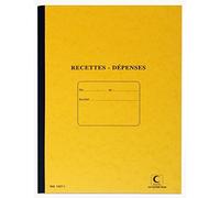 ELVE Registre "Recettes/D‚penses" , 80 pages, 297 x 210 mm Jaune G