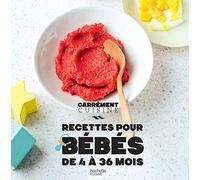 Recettes pour bébés de 4 à 36 mois