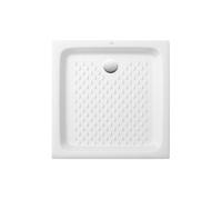 Receveur 80 x 80 VILLEROY ET BOCH O Novo ceramique carré blanc