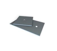 Receveur rectangle Wedi Fundo Primo écoulement centré 1800x900x40mm