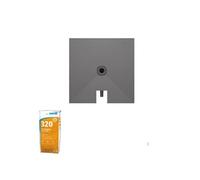 Receveur à carreler 90 x 90 cm WEDI Fundo Plano, bonde intégrée + Colle Wedi 320