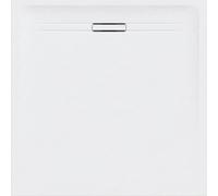 Receveur carré Geberit Sestra 80 x 80 Blanc Structure ardoise - GEBERIT 550.290.00.2