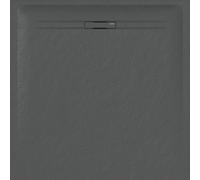 Receveur carré Geberit Sestra 80 x 80 Graphite Structure ardoise - GEBERIT 550.292.00.2
