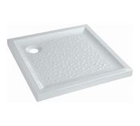 Receveur céramique GEBERIT Bastia - 80 x 80 extra-plat à poser/encastrer - 00721200000001
