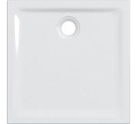 Geberit Receveur céramique Renova 80 x 80 extra-plat à poser/encastrer - 00721800000AG3