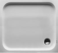 Receveur de Douche 100x90 Duravit D-Code 1000x900x85mm Rectangulaire avec Anti-slip