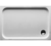 Receveur de Douche 110x75 Duravit D-Code 1100x750x85mm Rectangulaire Anti-dérapant Blanc Acrylique 720097000000001