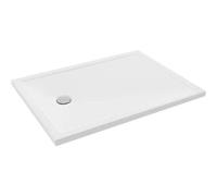 Receveur de douche extra-plat - JACOB DELAFON - Gaspard - 120x90cm - Céramique - Bonde à droite - Blanc