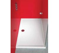 Receveur de Douche 140x90cm Riho Sion Rectangulaire pour installation sur pieds Blanc Acrylique DE64005
