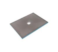 Receveur de douche à carreler 140 x 90 WEDI Fundo Primo rectangle écoulement centré