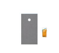 Receveur de douche à carreler 160 x 90 WEDI Fundo Primo rectangle écoulement excentré + colle 320